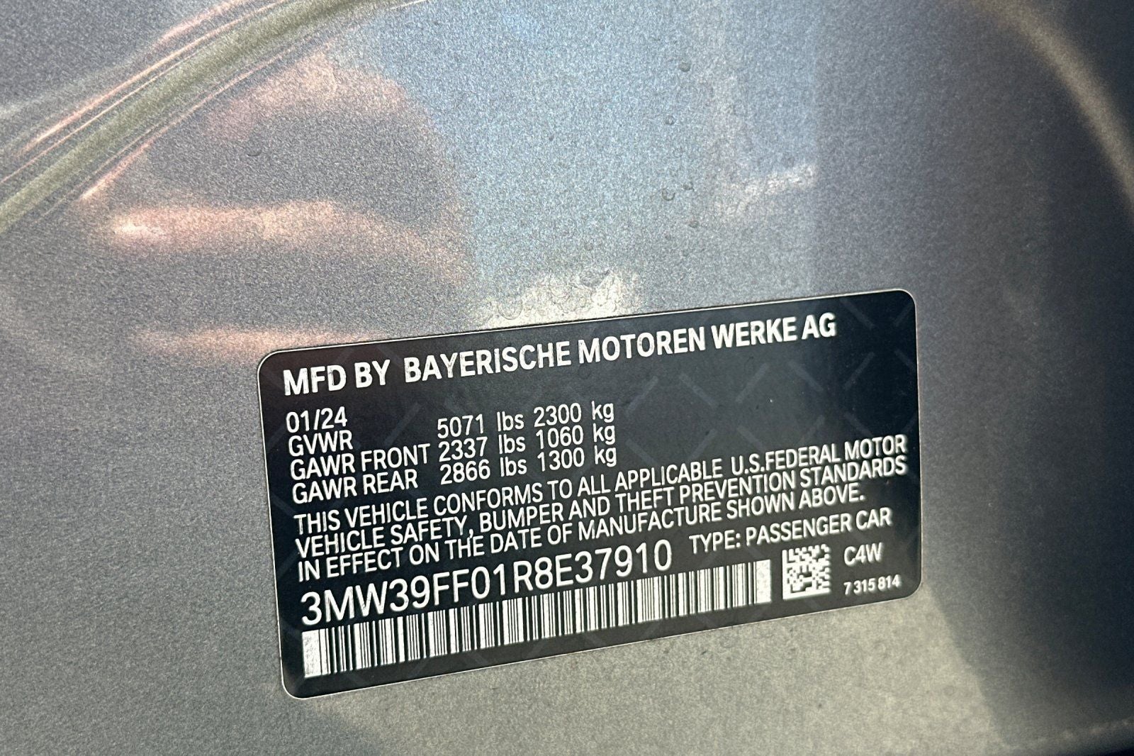 2024 BMW 3 Series 330e iPerformance