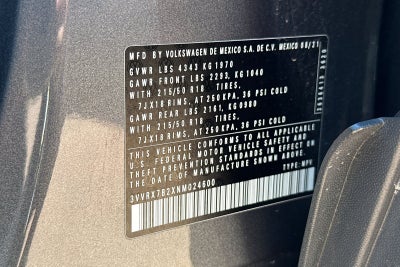 2022 Volkswagen Taos 1.5T SE