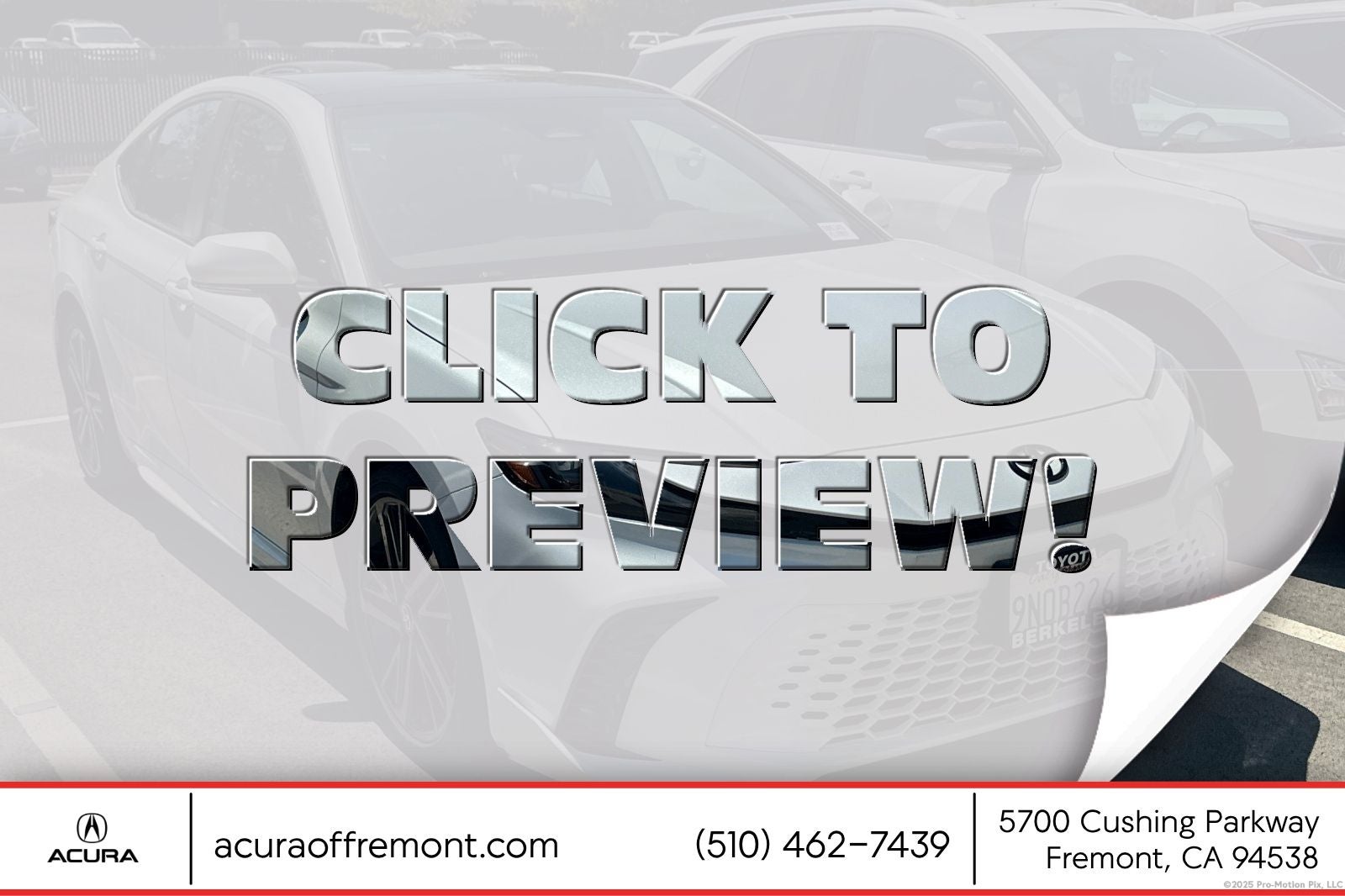 2025 Toyota Camry XSE