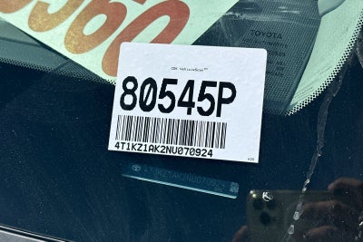 2022 Toyota Camry XSE V6