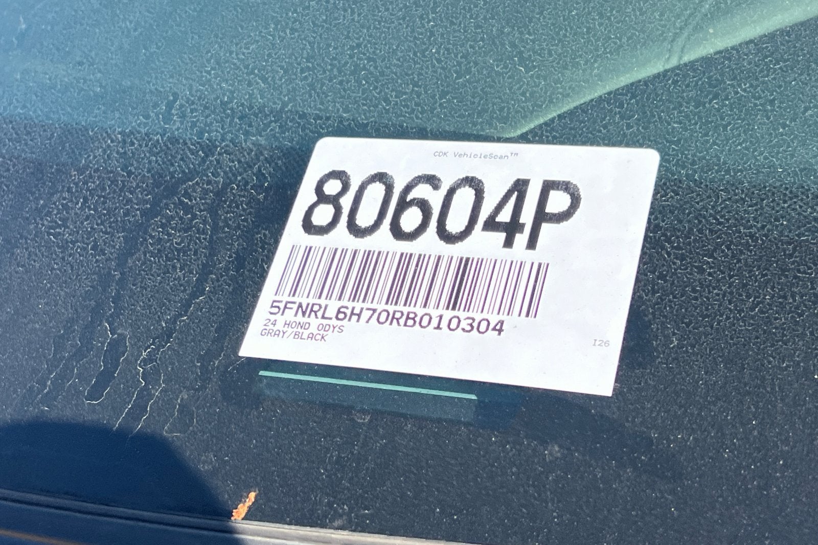 2024 Honda Odyssey Sport