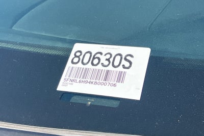2019 Honda Odyssey Elite