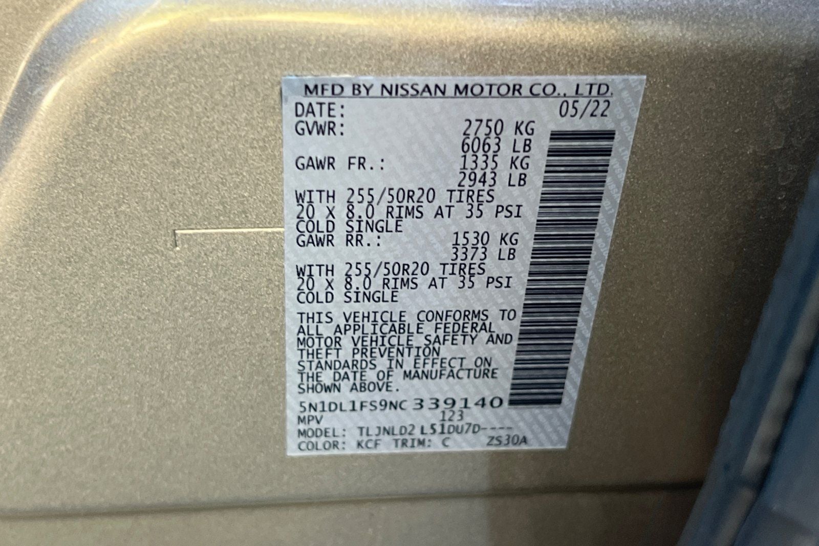 2022 INFINITI QX60 LUXE
