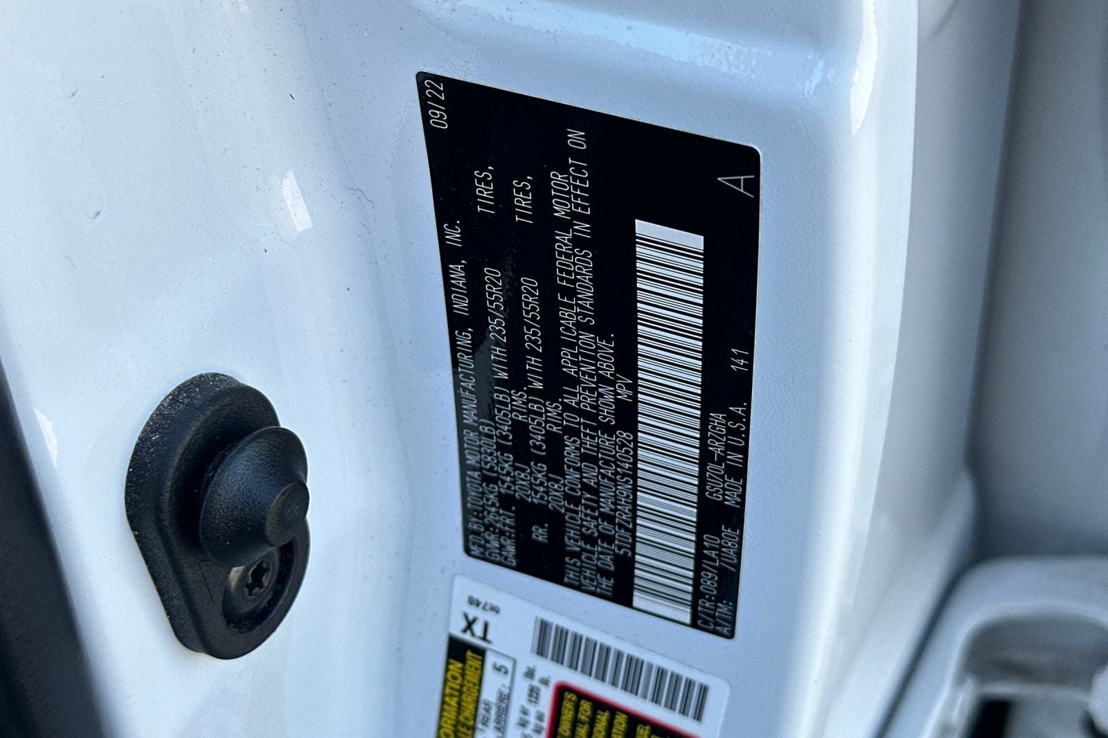 2022 Toyota Highlander Platinum