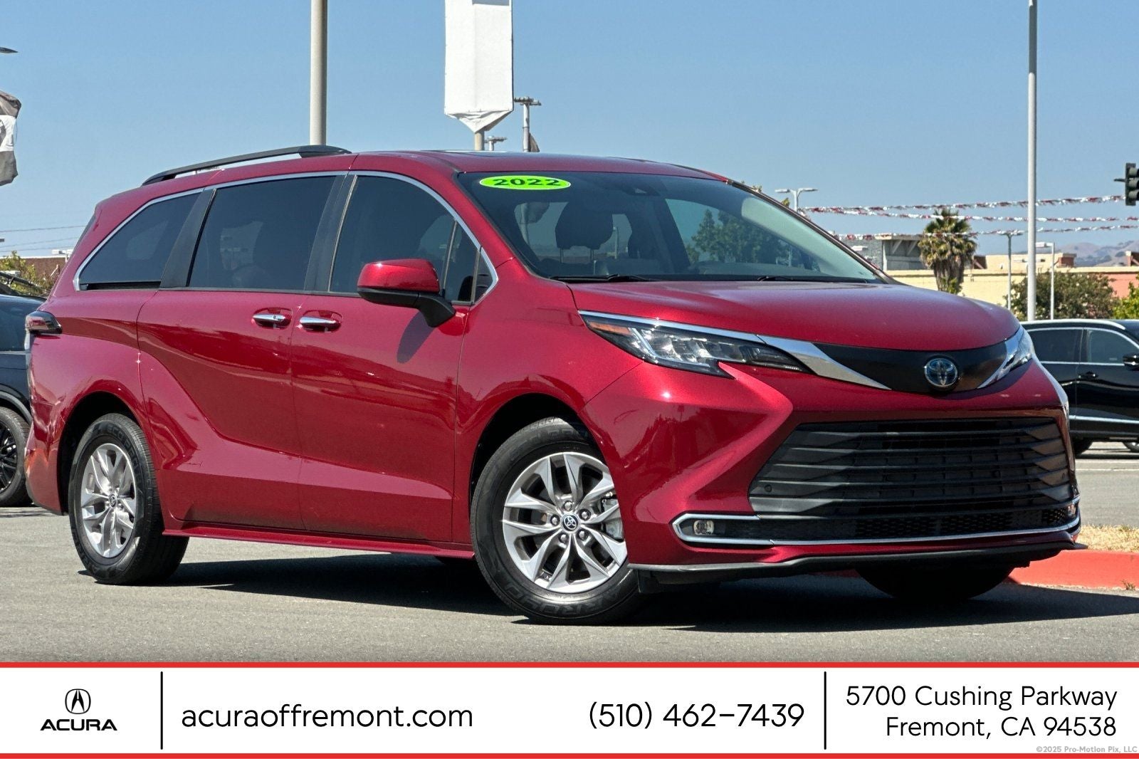 2022 Toyota Sienna XLE 7 Passenger