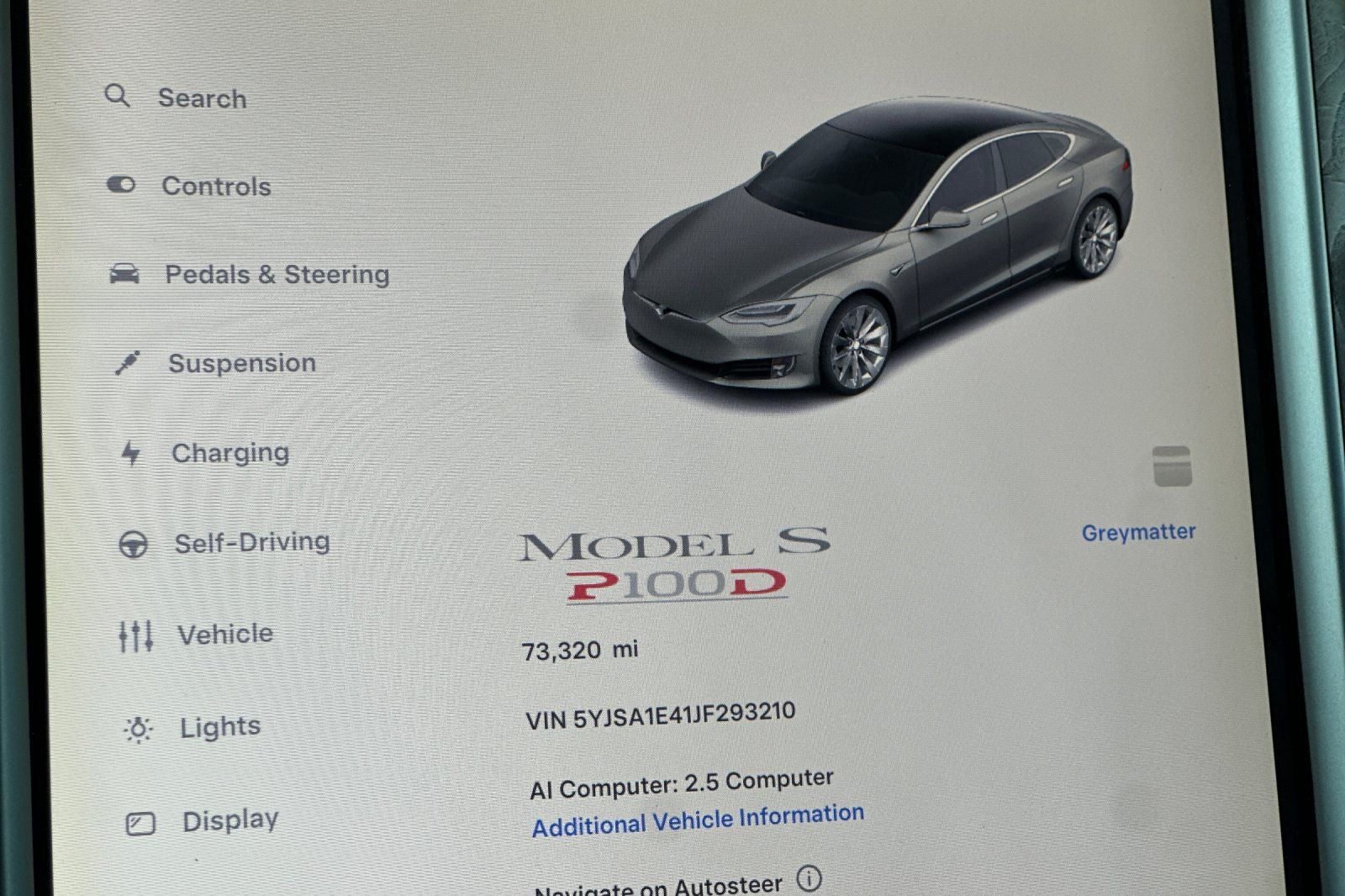 2018 Tesla Model S P100D