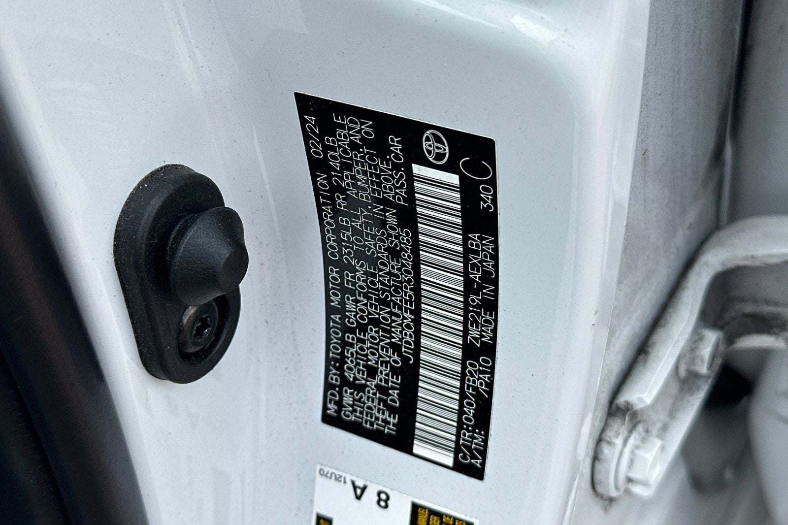 2024 Toyota Corolla Hybrid LE
