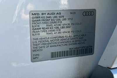 2023 Audi Q5 40 Premium quattro