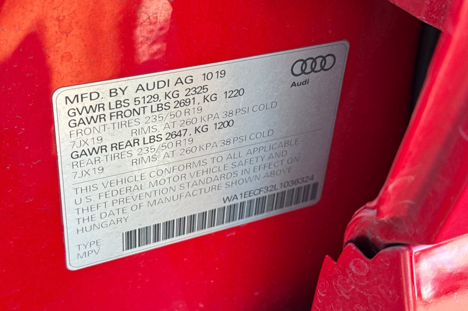 2020 Audi Q3 Premium Plus S line quattro