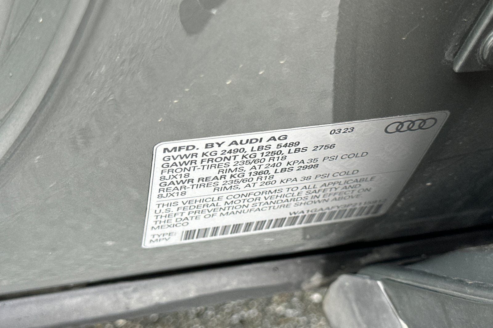 2023 Audi Q5 45 S line Premium quattro