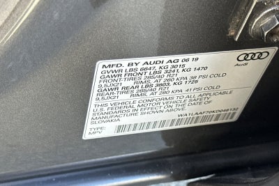 2019 Audi Q7 55 SE Premium Plus quattro