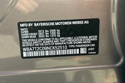 2022 BMW 7 Series 740i