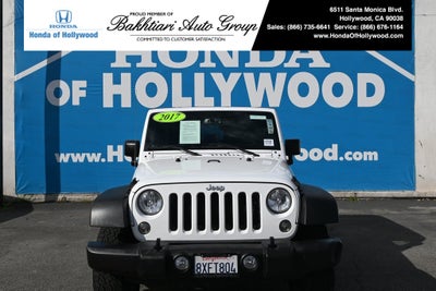 2017 Jeep Wrangler Sport