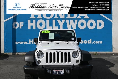 2017 Jeep Wrangler Sport