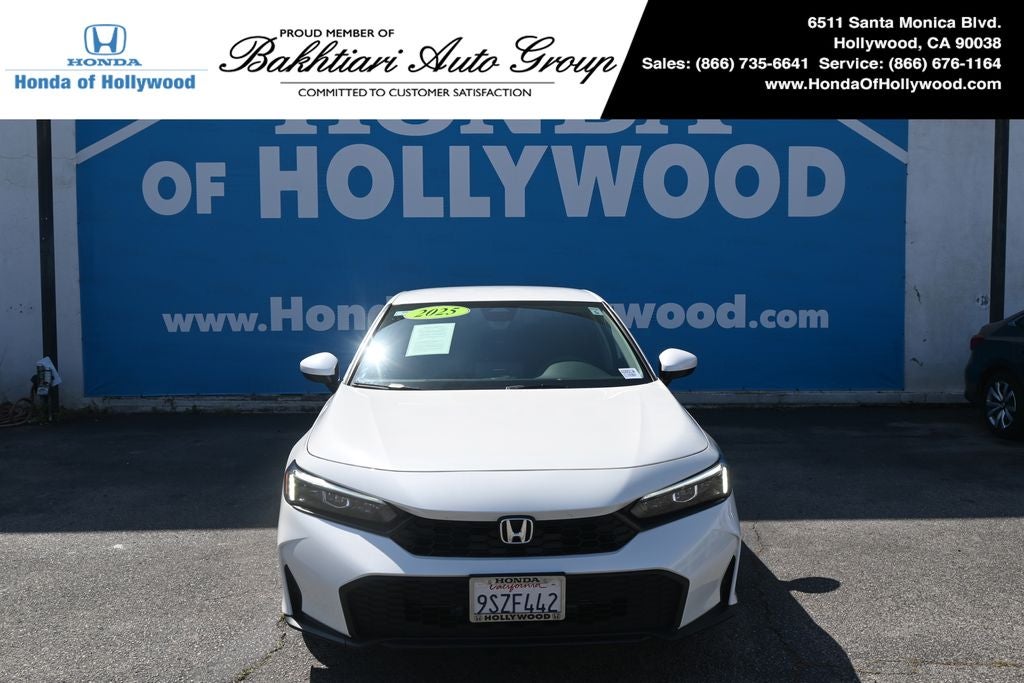 2025 Honda Civic LX