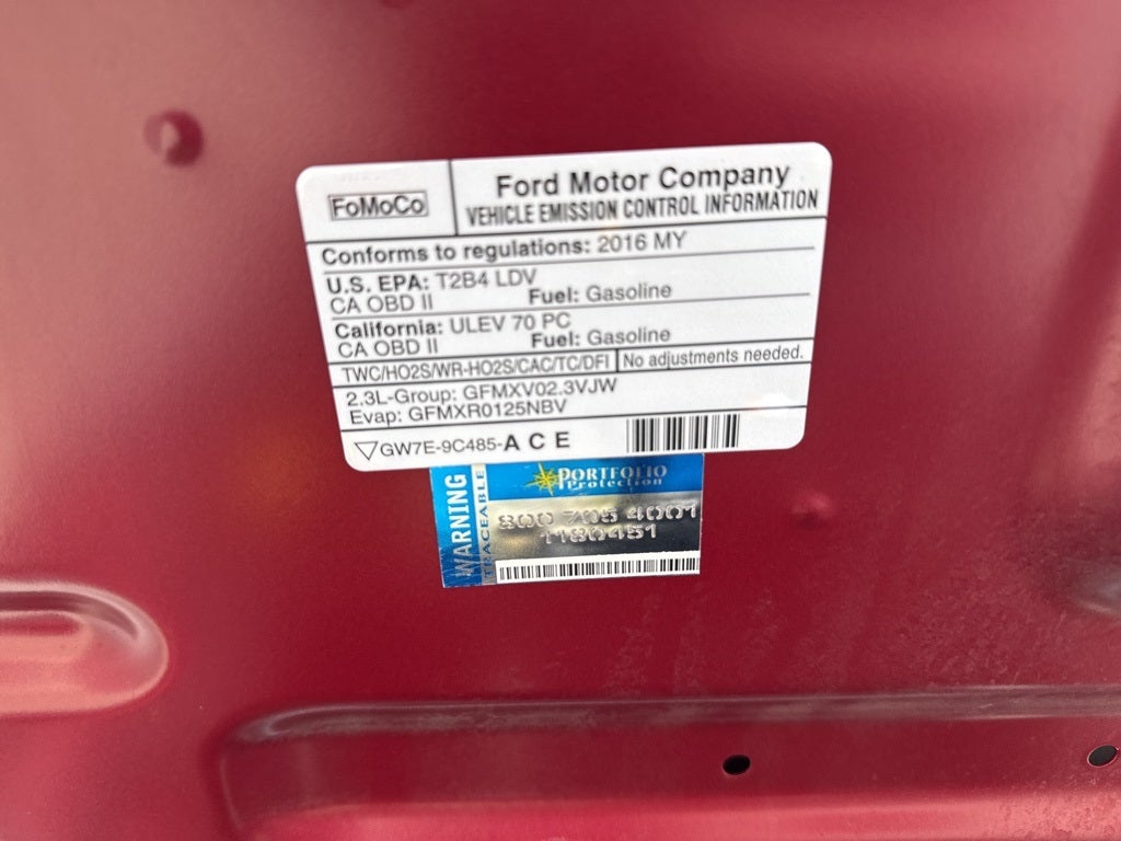 2016 Ford Mustang EcoBoost Premium