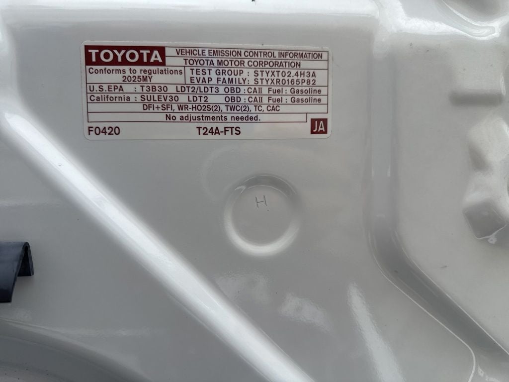 2025 Toyota Tacoma SR5