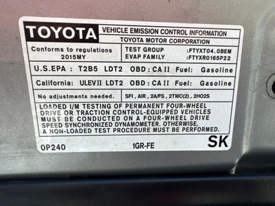 2015 Toyota Tacoma Base V6