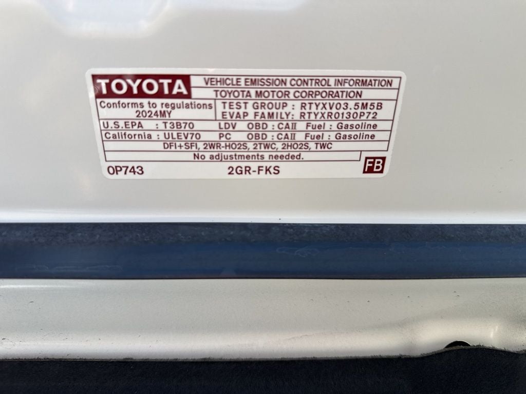 2024 Toyota Camry XSE V6