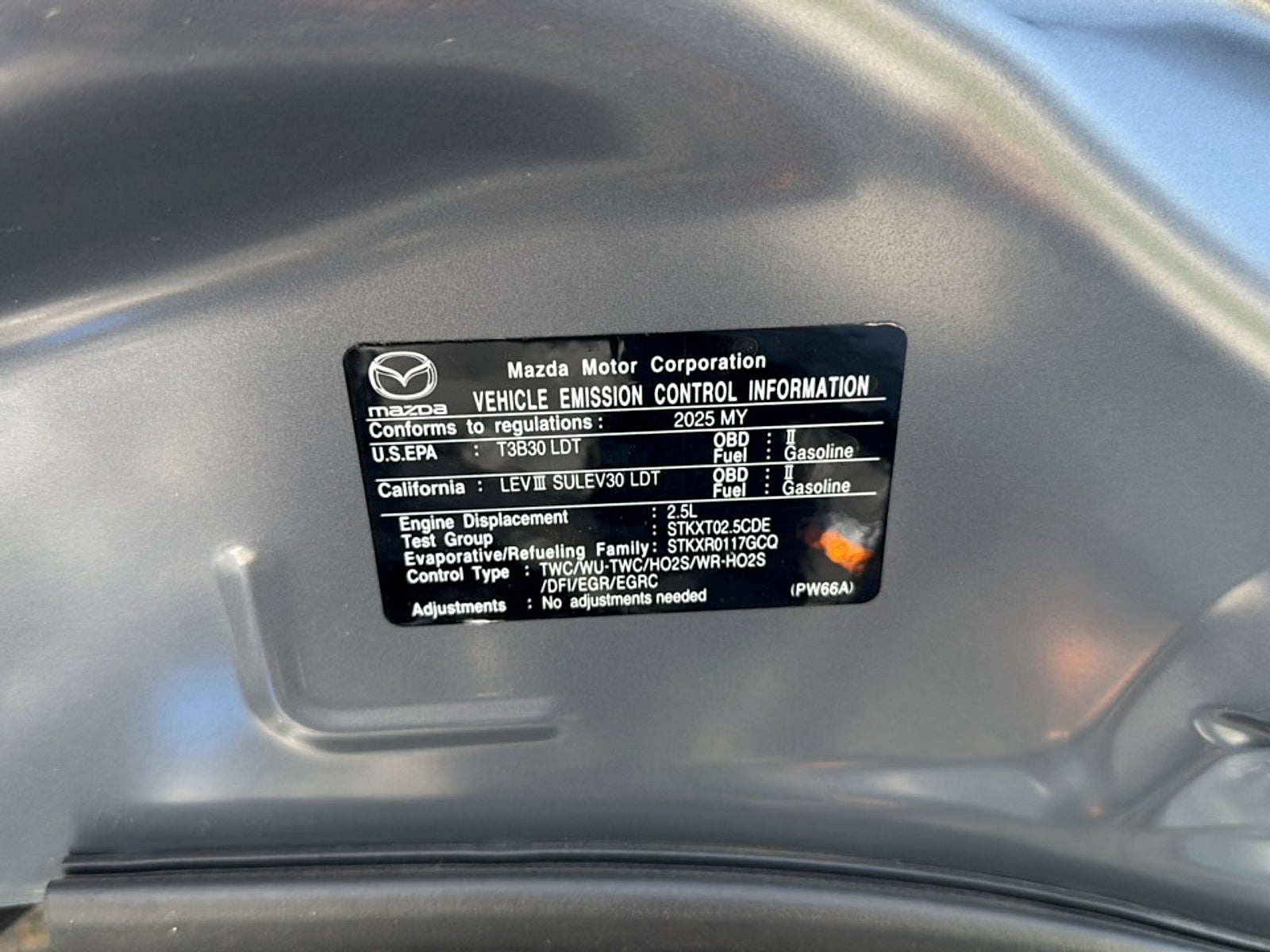 2025 Mazda Mazda CX-5 2.5 S Carbon Edition
