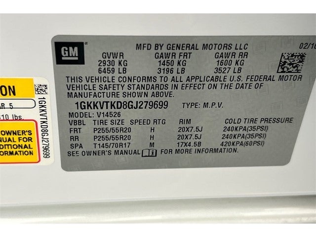 2016 GMC Acadia Denali