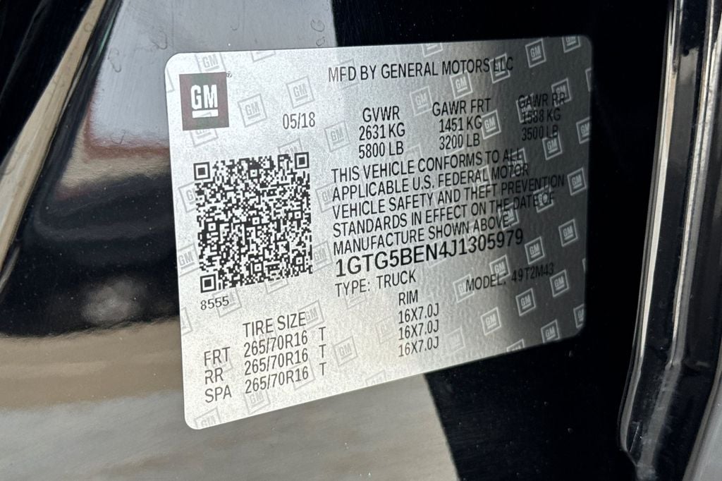 2018 GMC Canyon Base