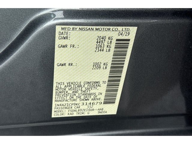 2019 Nissan Leaf S