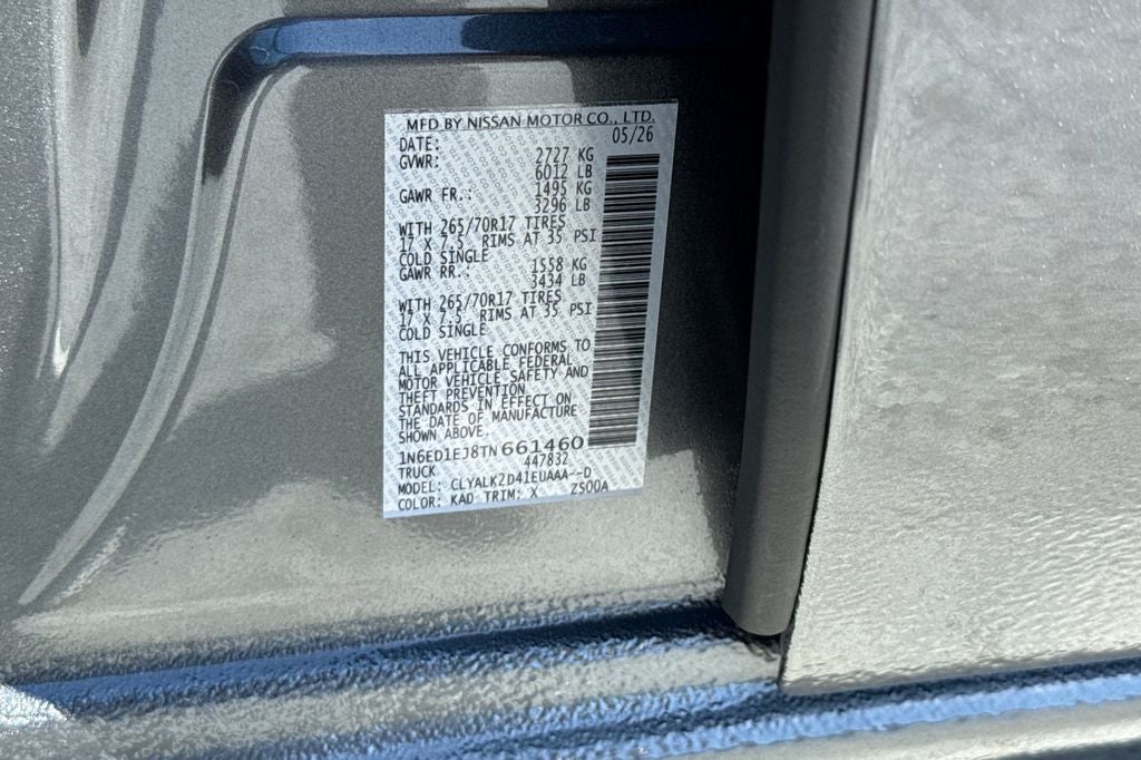 2026 Nissan Frontier Crew Cab PRO-X®