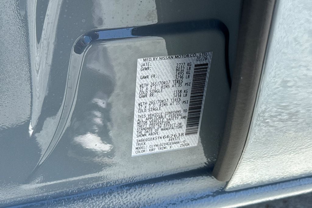 2026 Nissan Frontier Crew Cab PRO-4X®