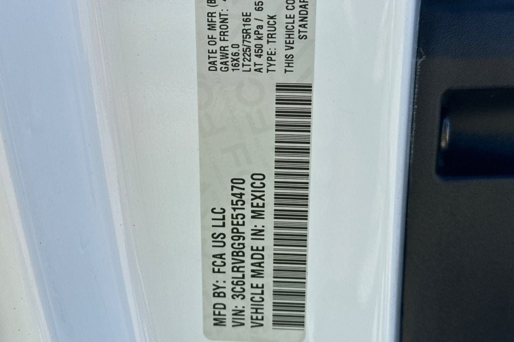 2023 RAM ProMaster 1500 Base