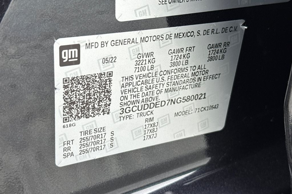 2022 Chevrolet Silverado 1500 LT