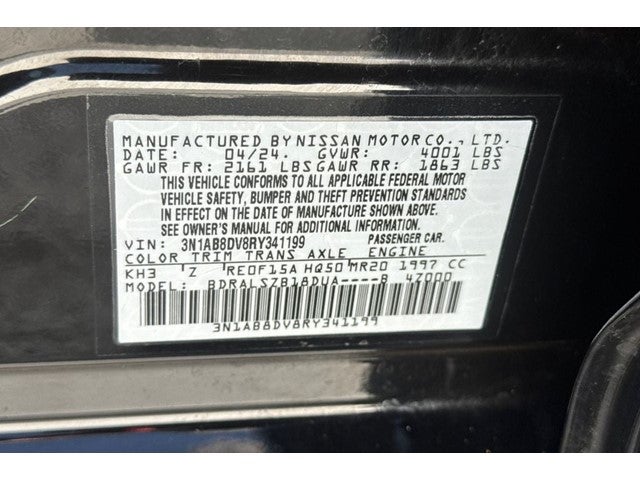 2024 Nissan Sentra SR