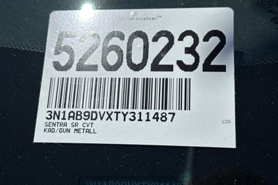 2026 Nissan Sentra SR