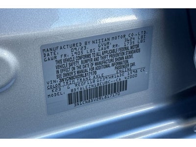 2024 Nissan Versa 1.6 S