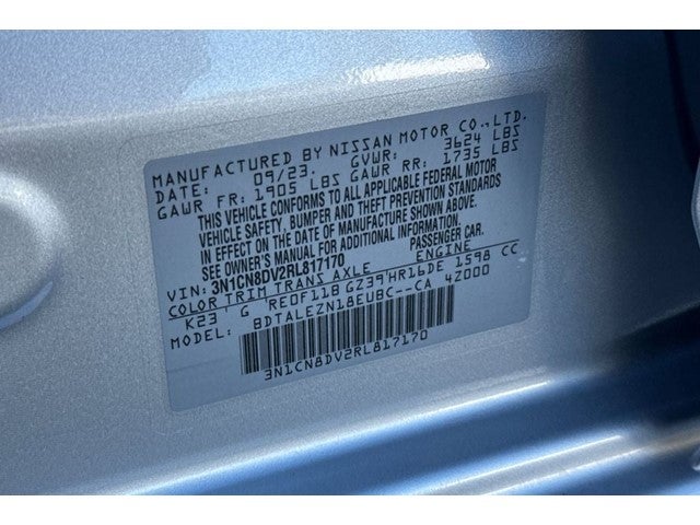2024 Nissan Versa 1.6 S