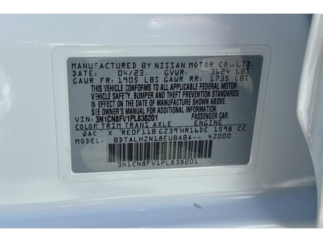 2023 Nissan Versa 1.6 SR