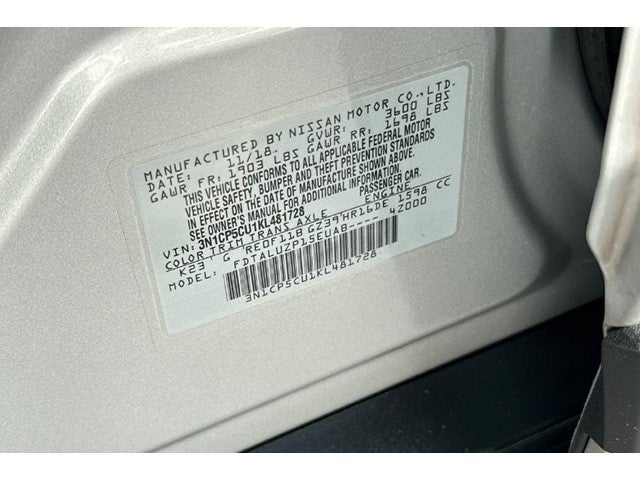 2019 Nissan Kicks SR