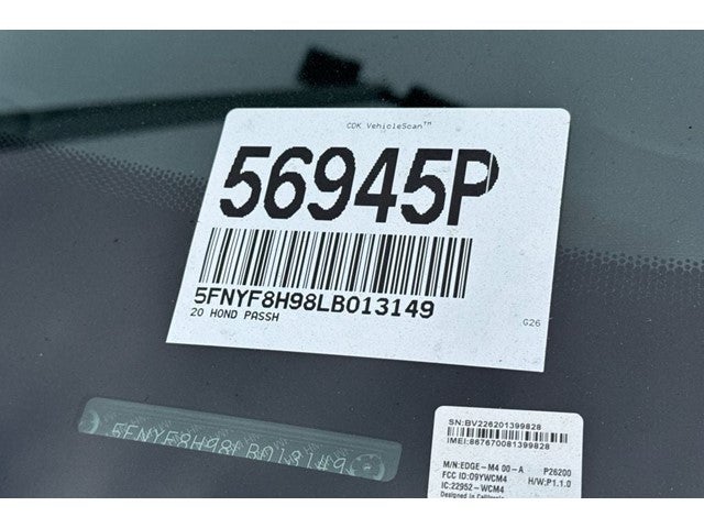 2020 Honda Passport Touring