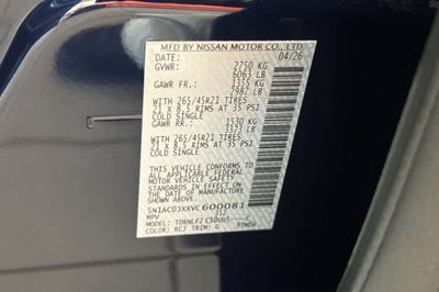 2027 INFINITI QX65 Autograph AWD