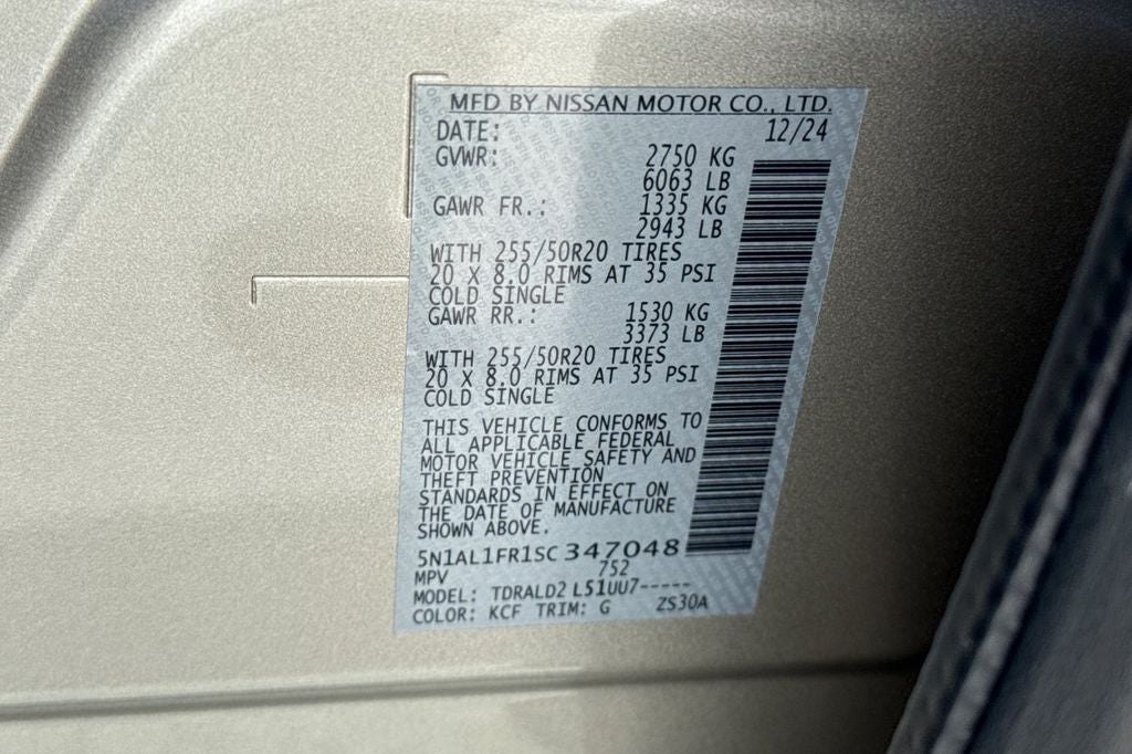 2025 INFINITI QX60 LUXE