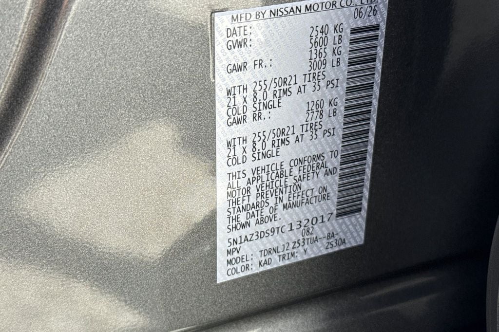 2026 Nissan Murano Platinum