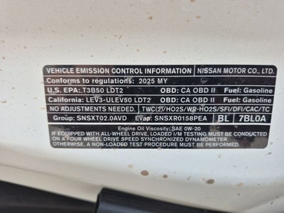 2025 Nissan Murano Platinum