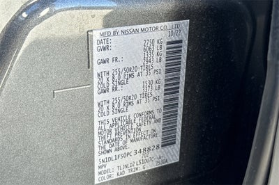 2023 INFINITI QX60 LUXE AWD