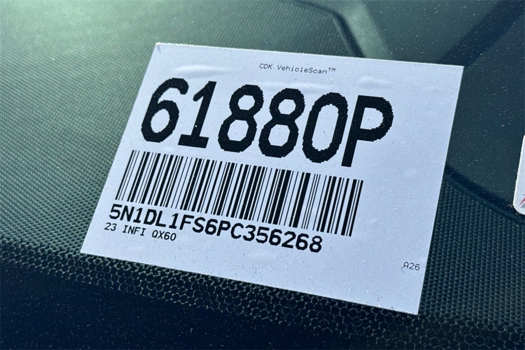 2023 INFINITI QX60 LUXE AWD