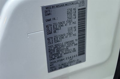 2023 INFINITI QX60 LUXE AWD