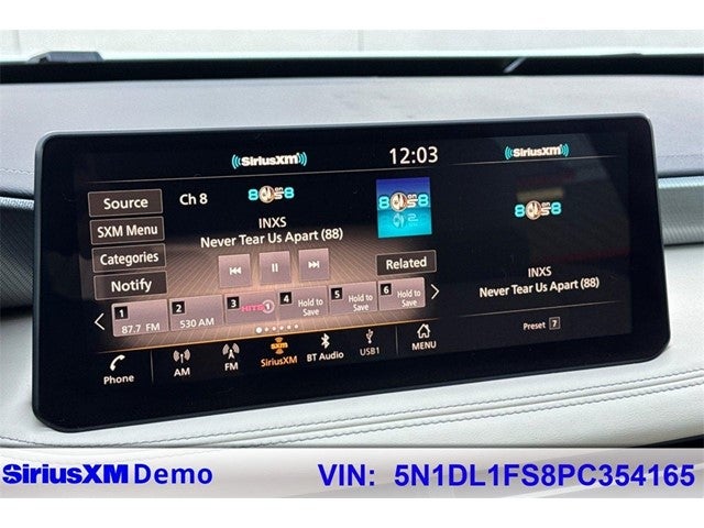 2023 INFINITI QX60 LUXE AWD