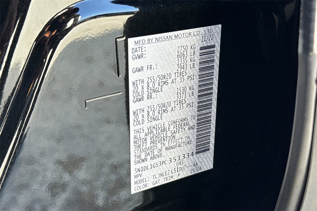 2023 INFINITI QX60 SENSORY AWD