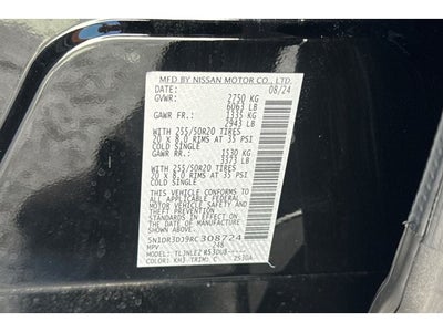 2024 Nissan Pathfinder Platinum
