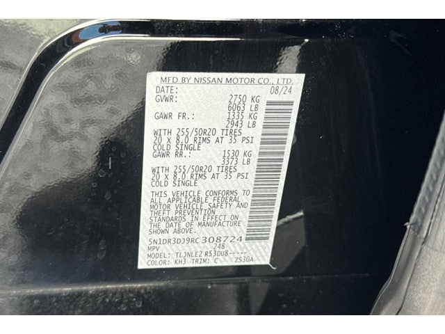 2024 Nissan Pathfinder Platinum