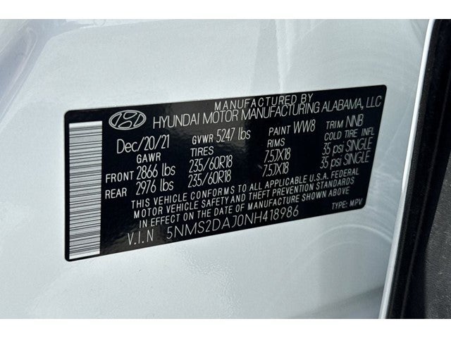 2022 Hyundai Santa Fe SEL